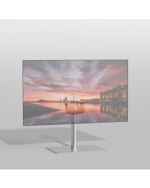 Floor stand SQUARE Stainless steel 60cm VESA 200x100