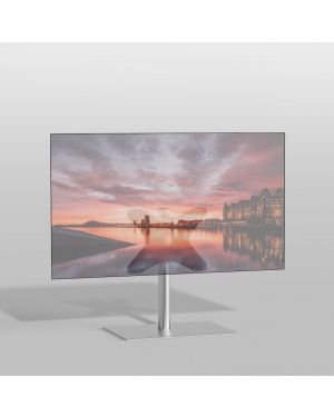 Floor stand SQUARE Stainless steel 60cm VESA 400x300