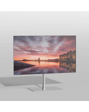 Floor stand SQUARE Stainless steel 60cm VESA 100x100