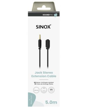 SOUND PRO - Verlengkabel 3,5mm stereo 5 mtr.