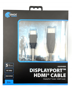 Exosphere Verbindungskabel HDMI [male] - DP [male] [2 mtr.]