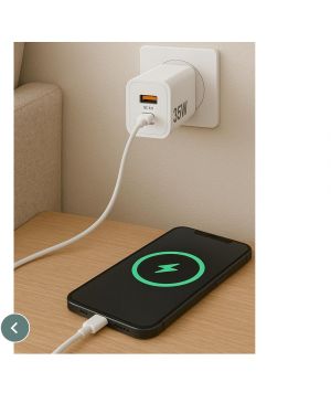 MOBILITY POWER - 35W USB-C / USB-A-wandlader [wit]