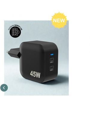 MOBILITY POWER - 45W USB-C / USB-C-wandlader [zwart]