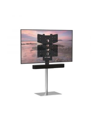 TV Floor Stand TILE stainless steel for Sonos BEAM