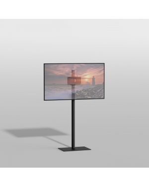 Floor stand TILE black 120cm VESA 200x100