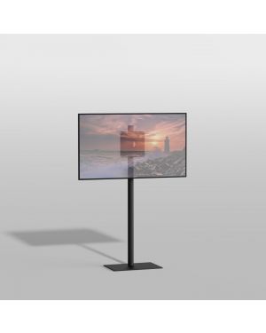 Floor stand TILE black 120cm VESA 200x200