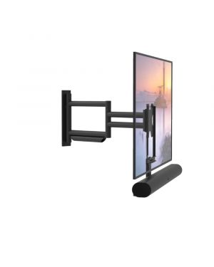 TV Muurbeugel PREMIUM XL zwart voor Sonos ARC(Ultra)