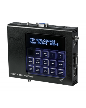 Erweiterter HDMI Pattern Generator & Analyzer (4K, HDCP2.2, HDMI2.0)