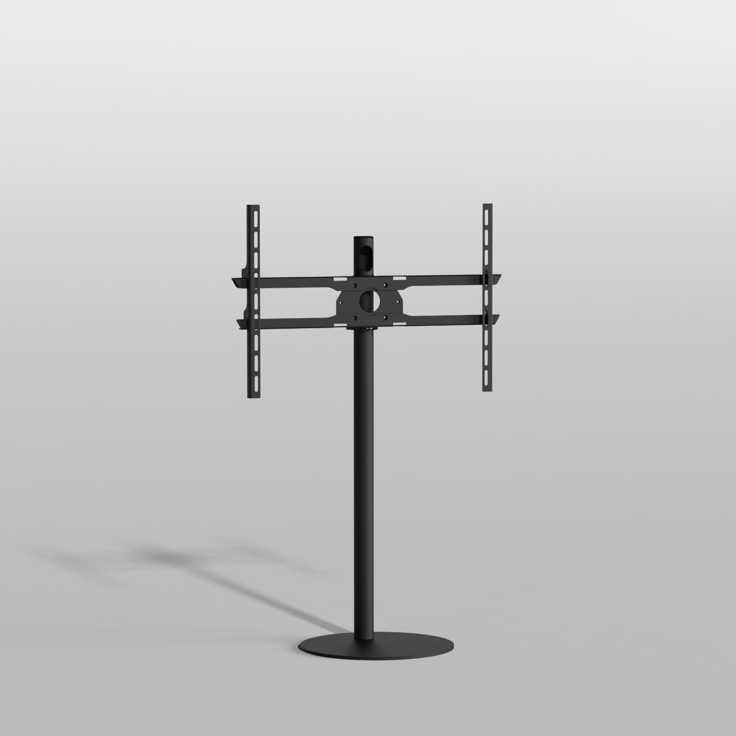 Vloerstandaard GATE zwart 100 cm VESA 600x400