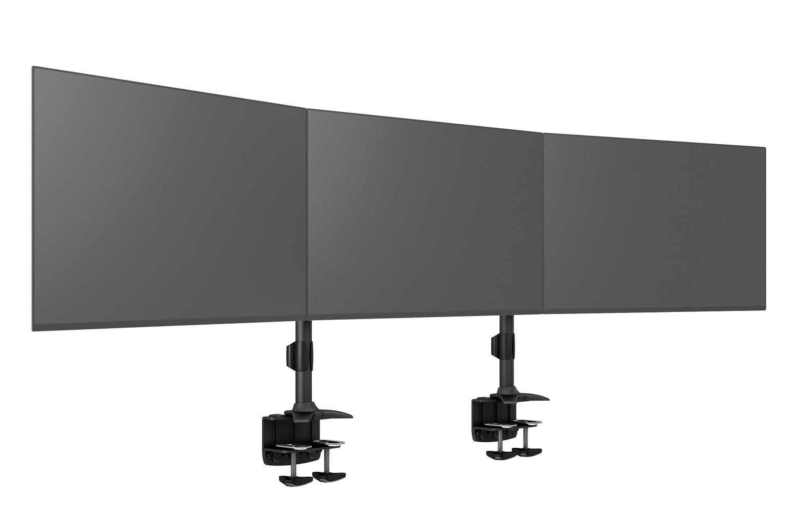 Monitorsteun - VESA Desktopmount Triple Desk