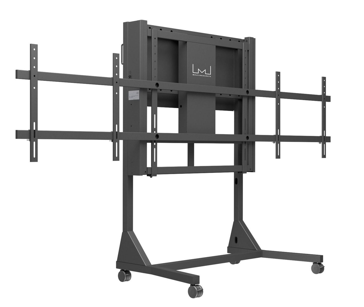 Motorized Floorstand Dual Screen 160 kg Black SD
