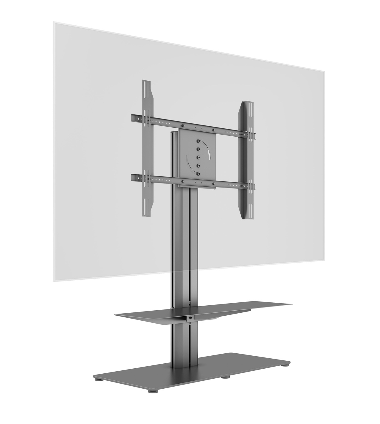 Public Display Stand 110 HD Floorbase Single [zwart]