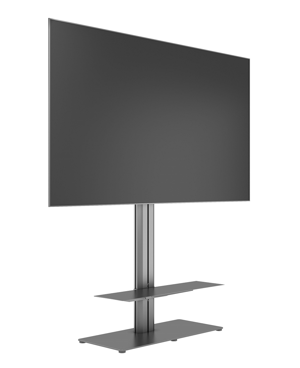 Public Display Stand 145 HD Floorbase Single [zwart]