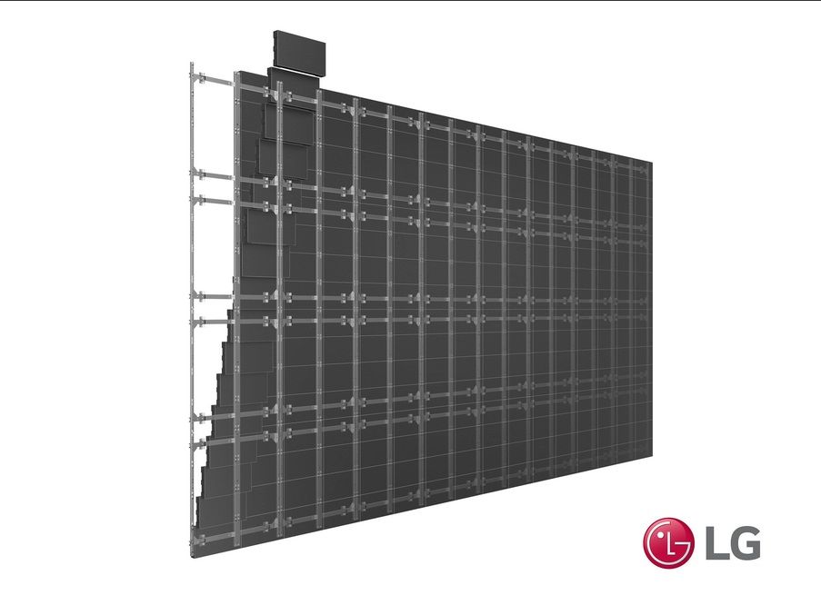 Pro Series - LG LED WALL 16X16, 434'' LG LAS0XXDBn-F