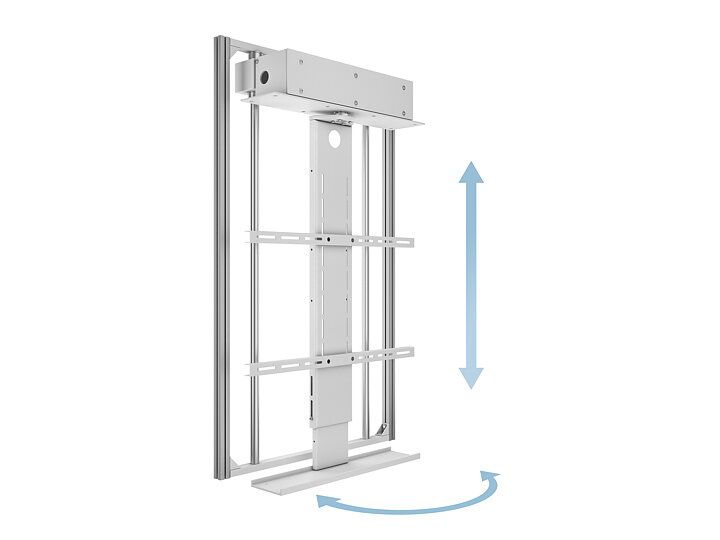 Motorized Drop Down TV lift turn 55-75''