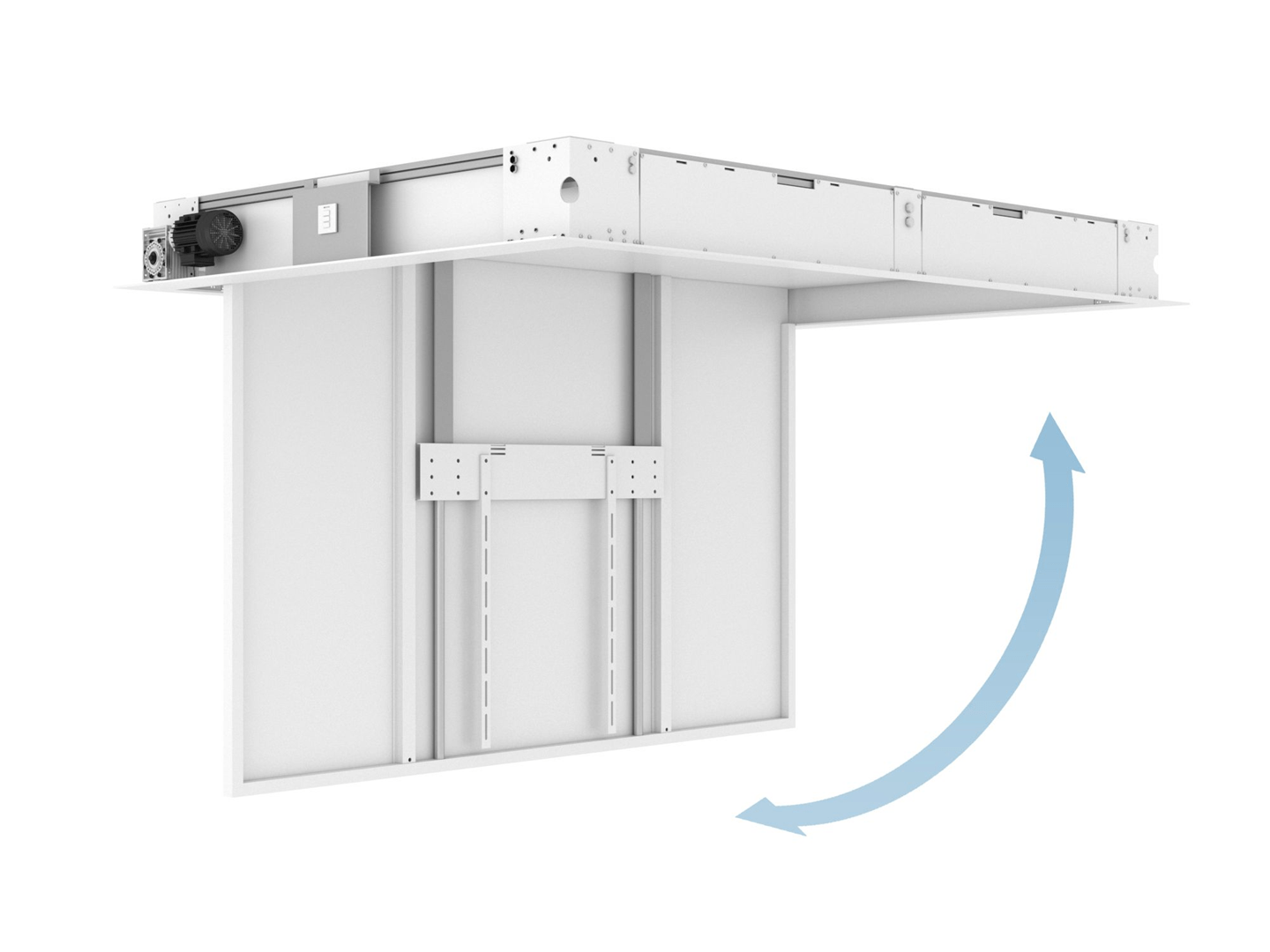 Motorized Ceiling Hinge met deksel 65-86''
