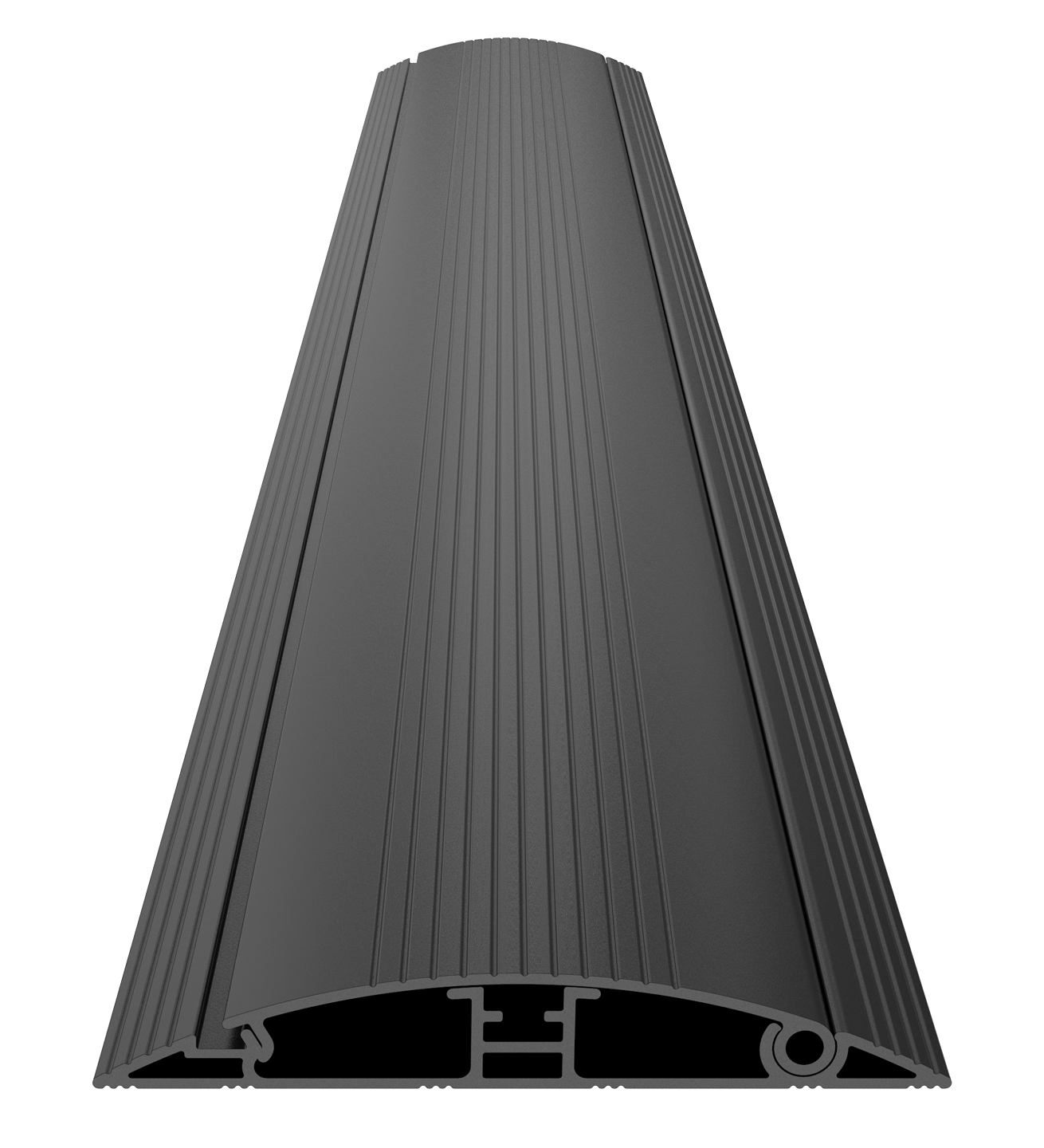 Kabelgoot Vloer 139mm x 1600mm [Zwart]