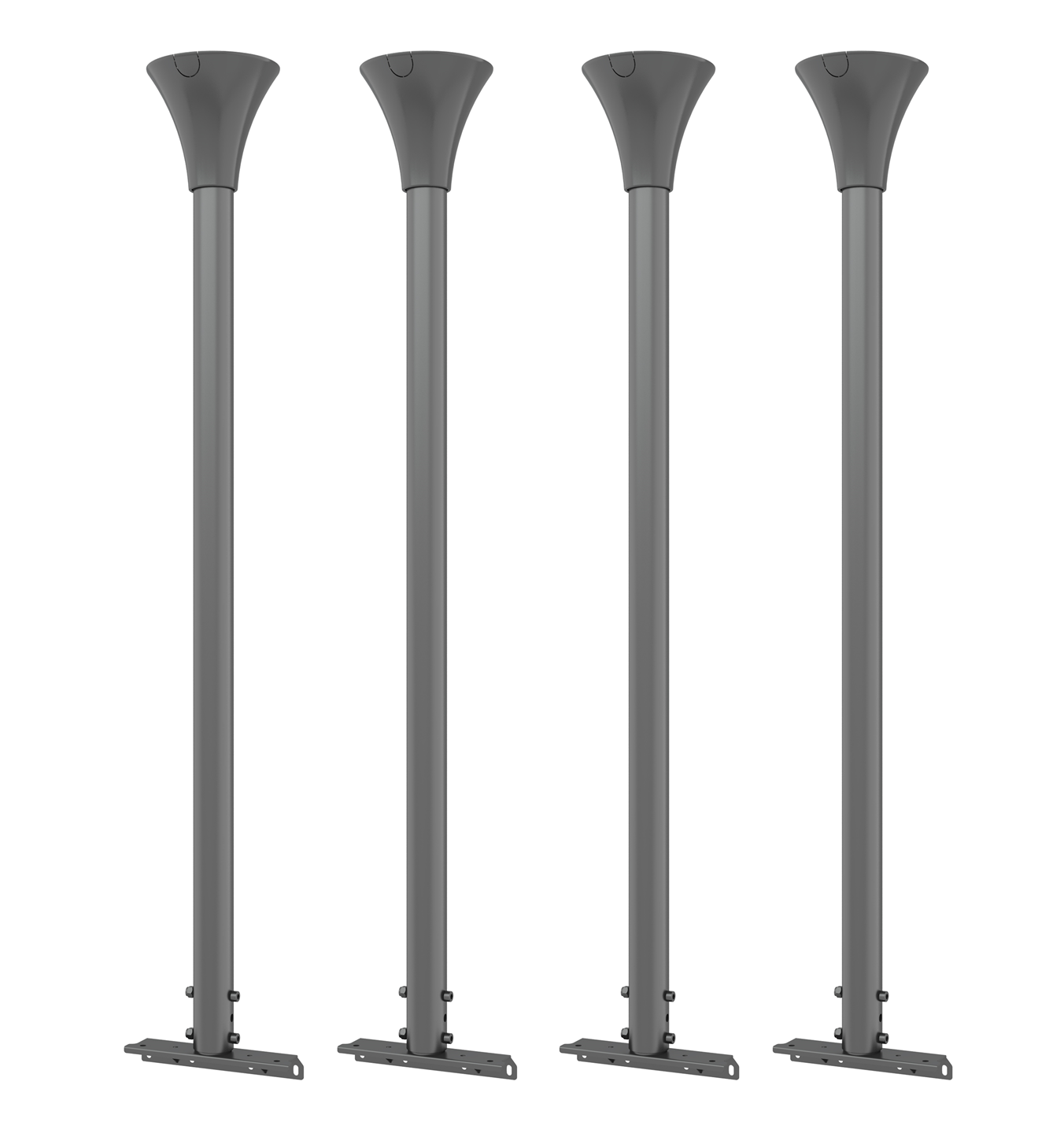 Pro Series - Floor To Ceiling Mount Kit Large [zwart]