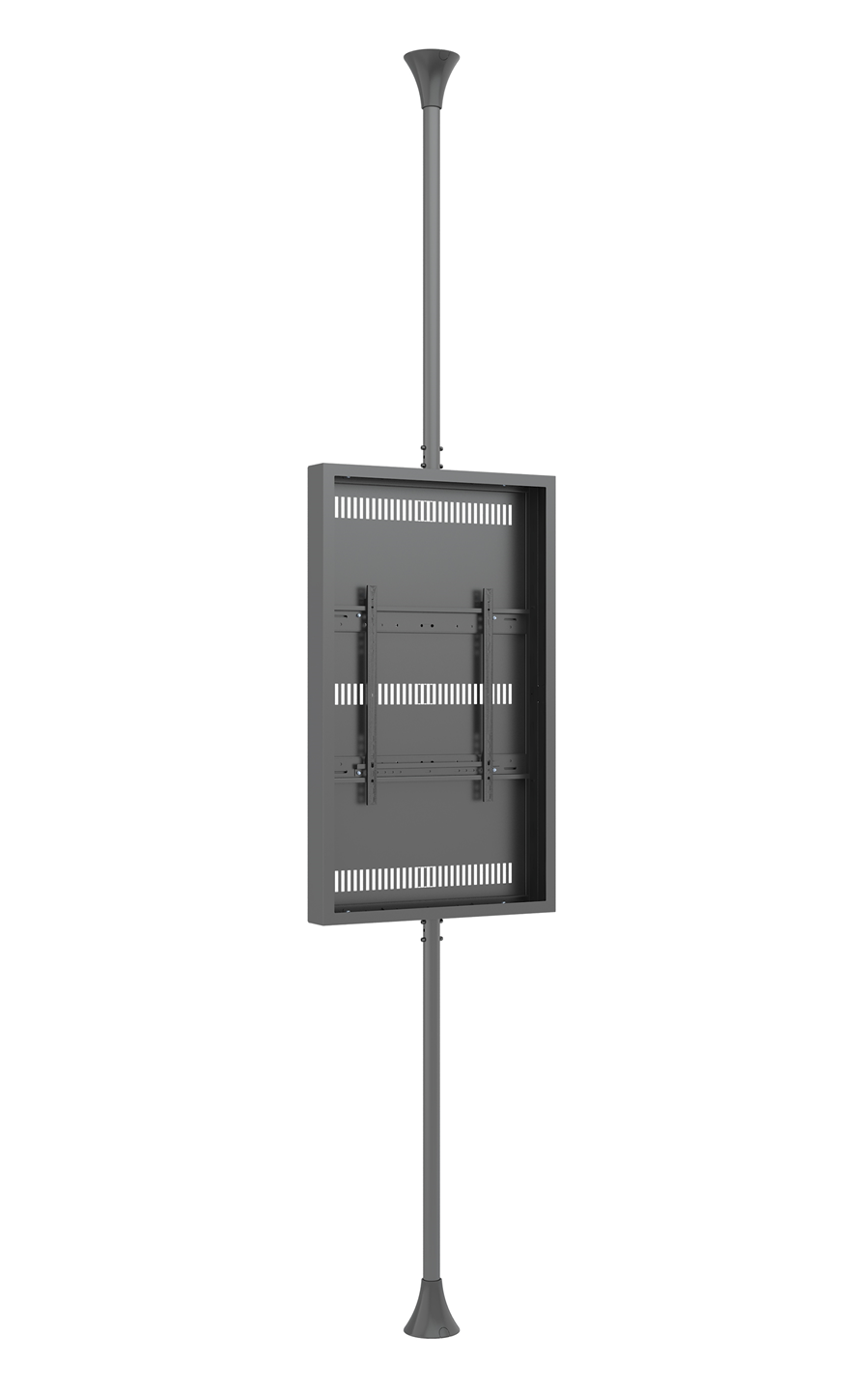 Pro Series - Enclosure 55'' High Brightness Floor to Ceiling Medium  [zwart]