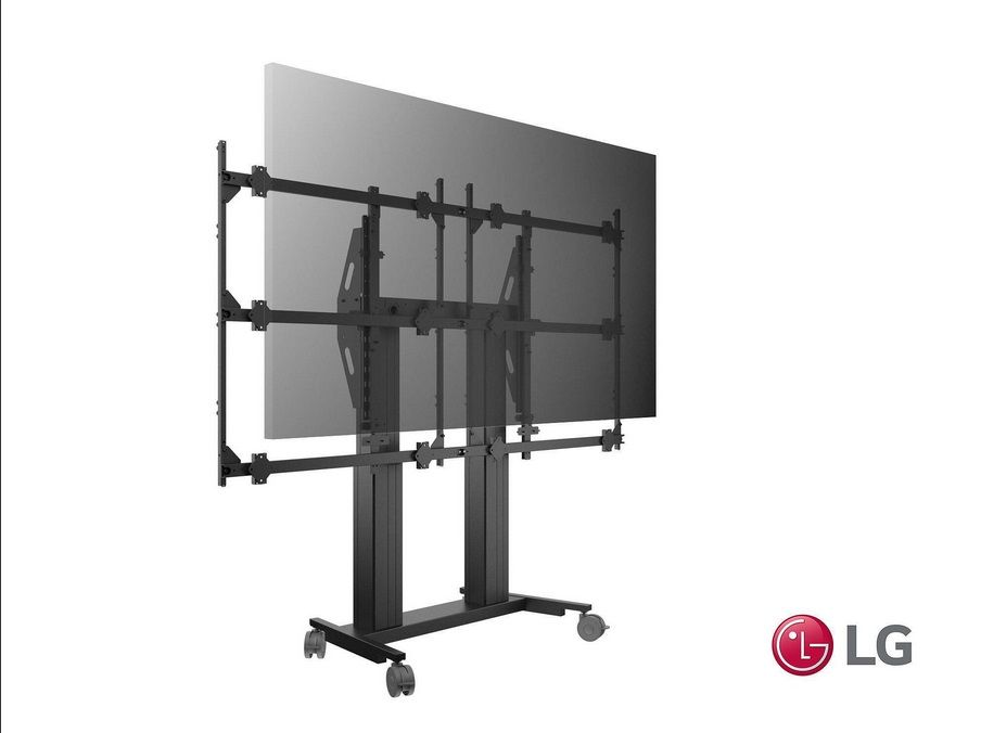 Pro Series - LG LED Floorstand Motorized All In One LAED015, 136''