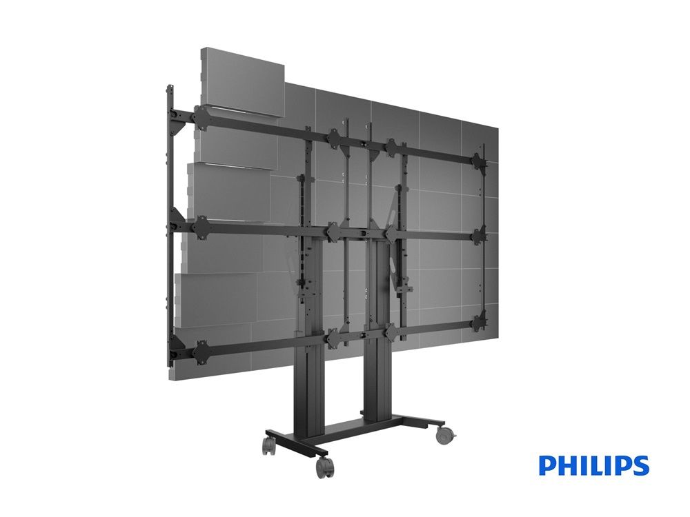 Pro Series - Philips LED Floorstand Motorized 6x6 165''
