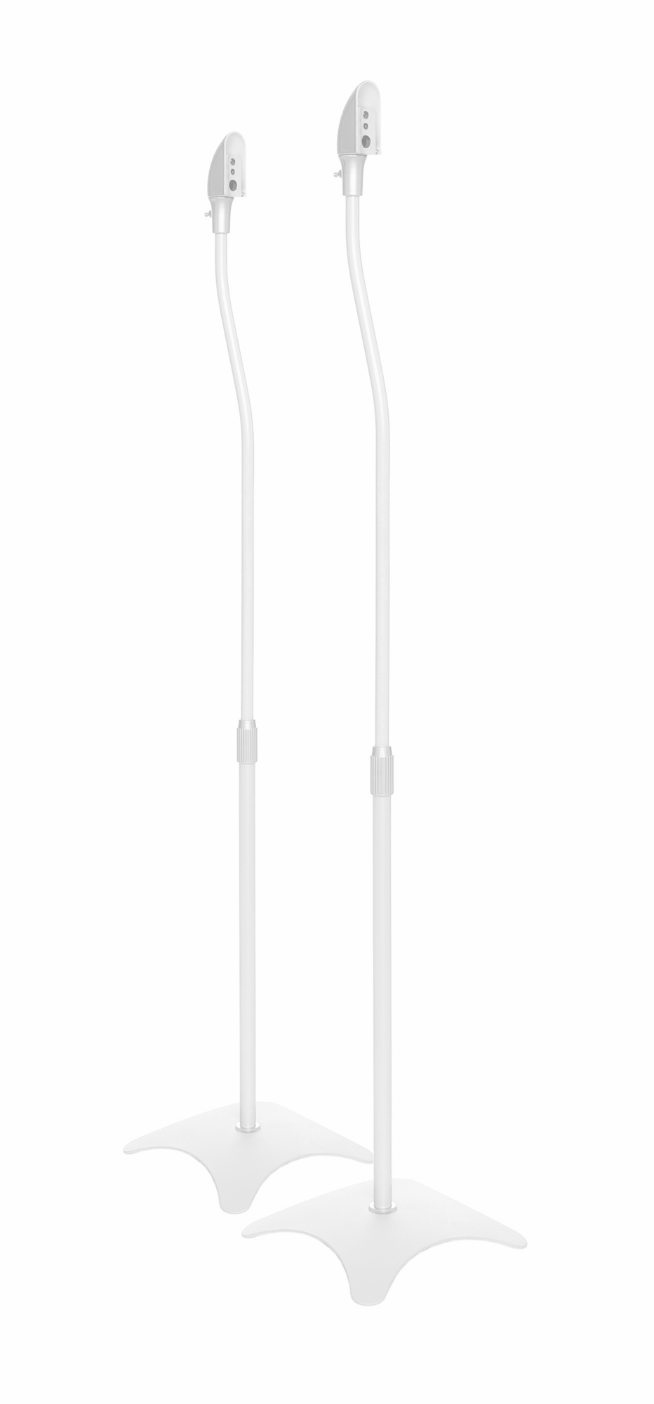 Luidspreker vloerstatief 2-pack [wit]