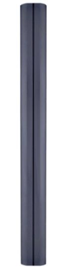 Public Display Stand Pillar 70, incl. 220V Power Rail [zwart]