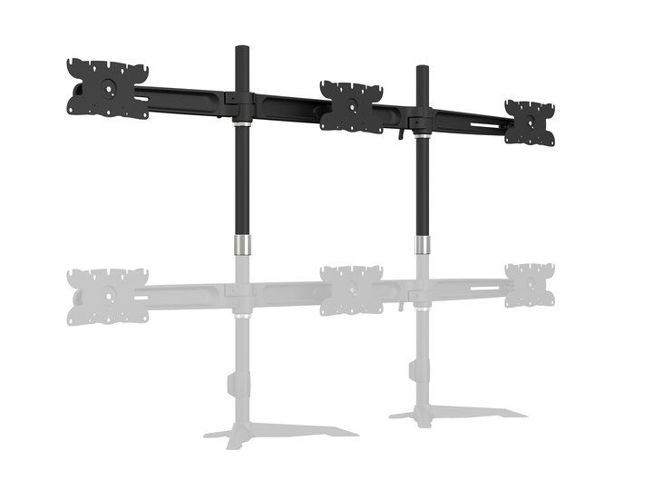 Uitbreidingsset voor VESA Desktopmount Triple Stand