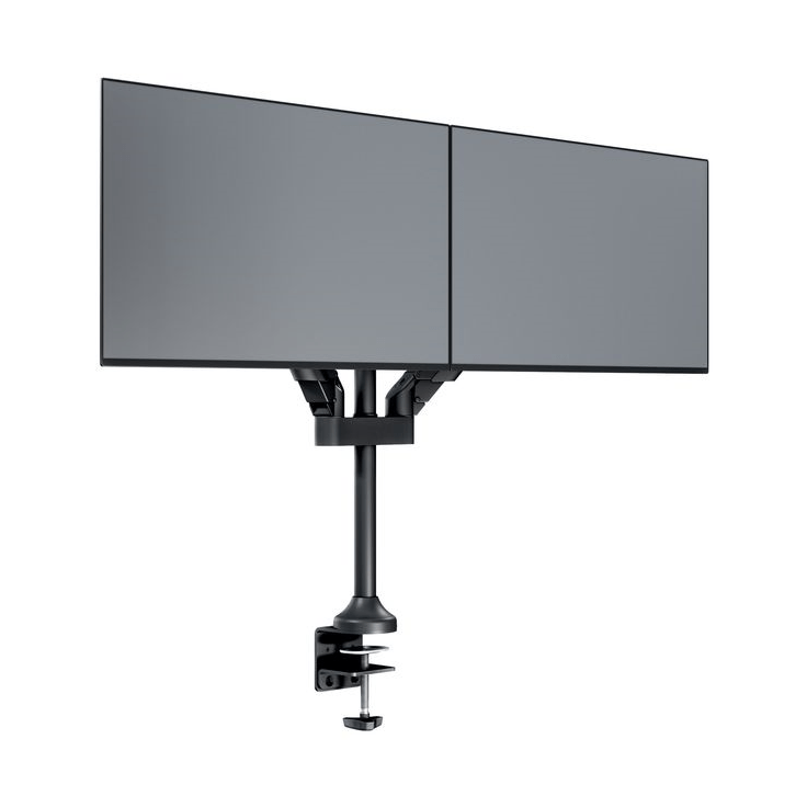 Monitorsteun - VESA Gas Lift Arm Dual HD [zwart]