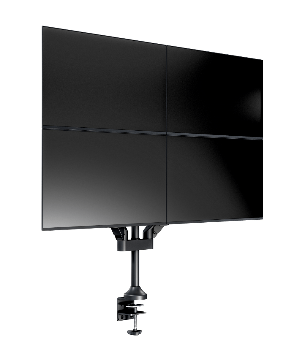 Monitorsteun - VESA Gas Lift Arm Quad HD [zwart]