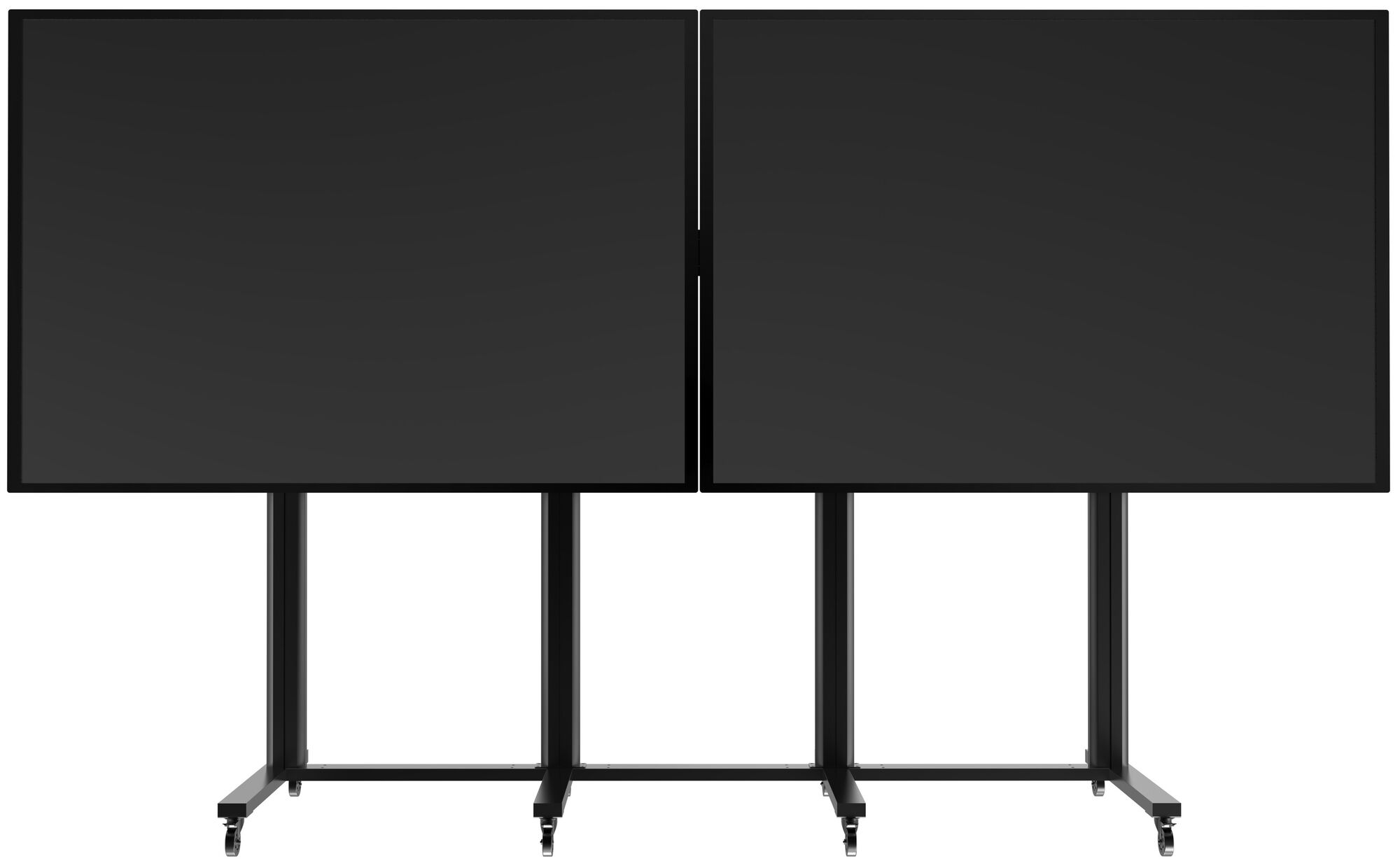 Public Display Stand 210 Dual Screen 70-110'' [schwarz]