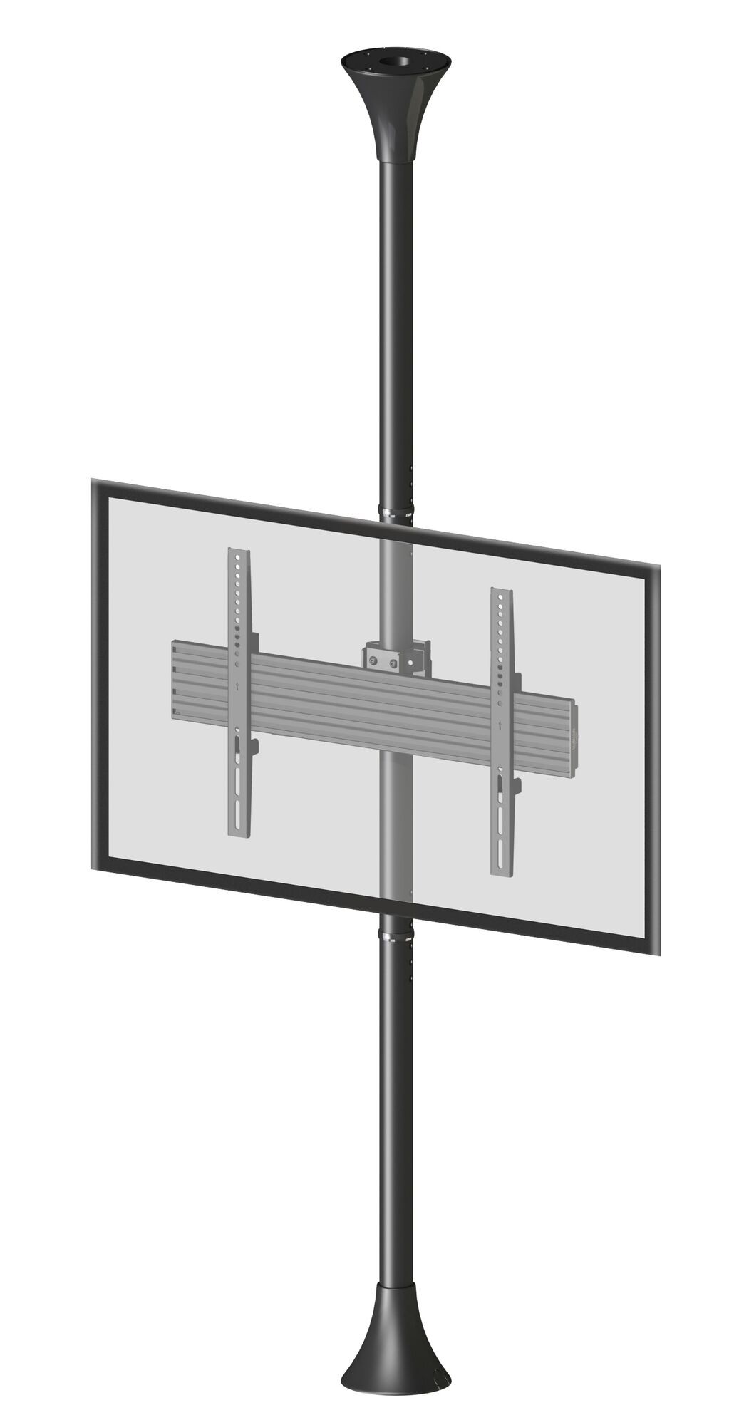 Pro Series - Floor to Ceiling Mount Pro 1U [zwart]