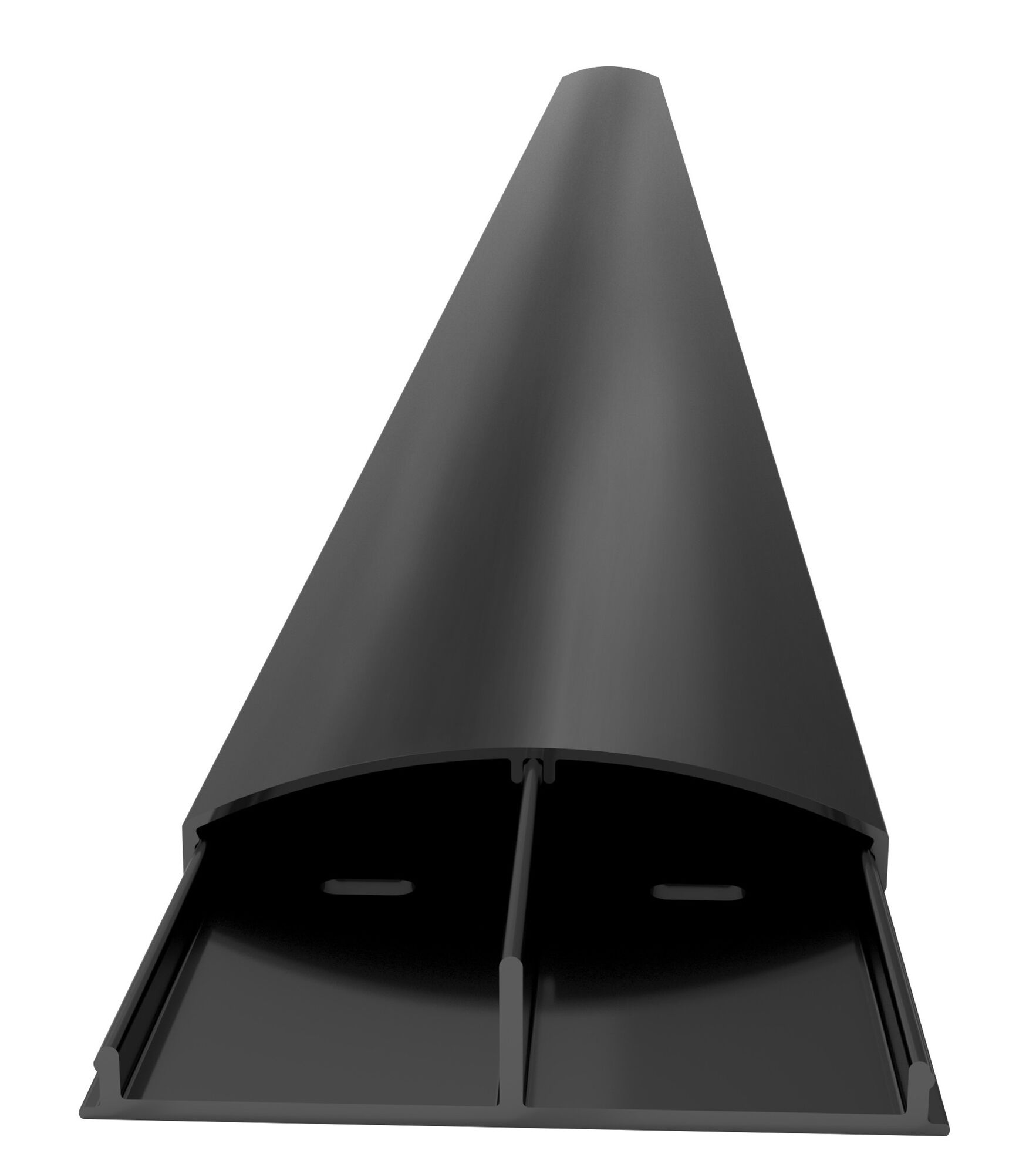 Kabelgoot Super Slim 75 mm-1100 mm [zwart]