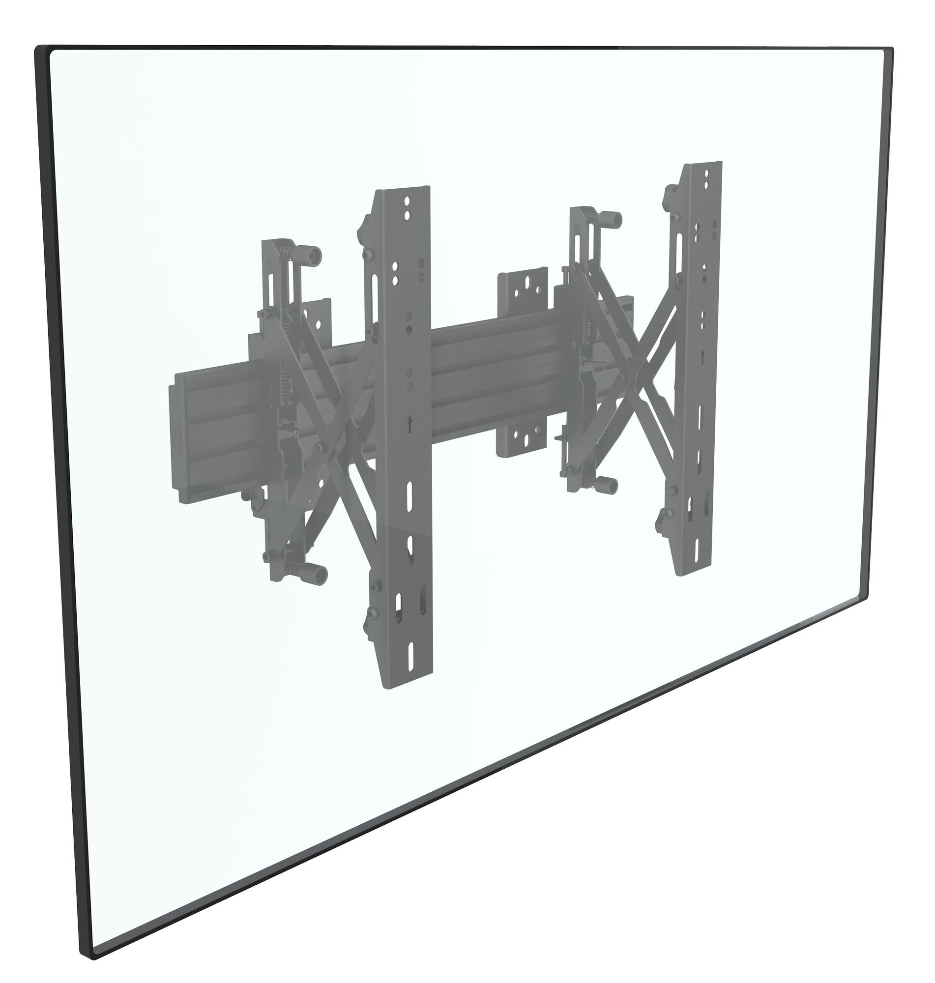 Pro Series - Wallmount Pro MBW1U Push In Pop Out 68cm [zwart]