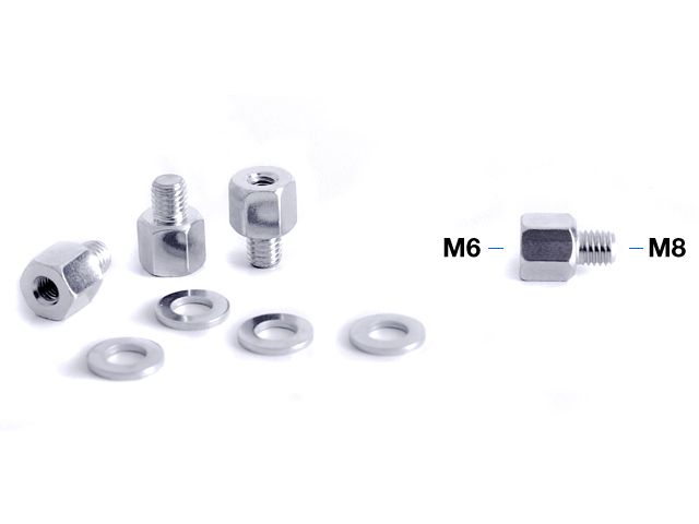 Adapter M6 naar M8 [per 4 stuks]