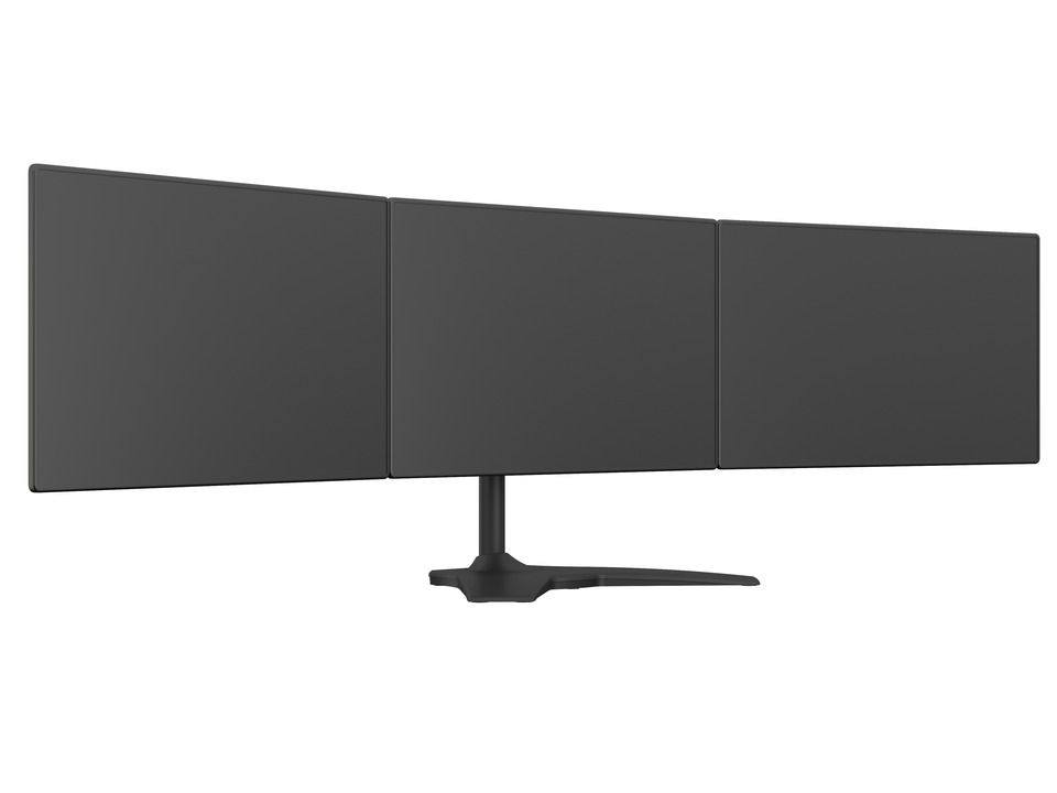 Monitorsteun - VESA Desktopmount Triple Stand