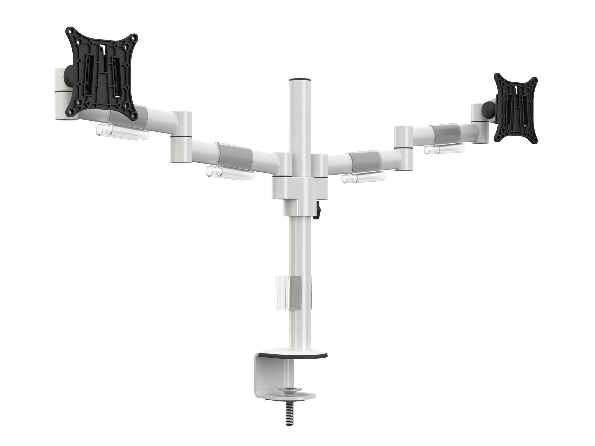 Monitorsteun - VESA Deskmount Officeline Dual [wit]
