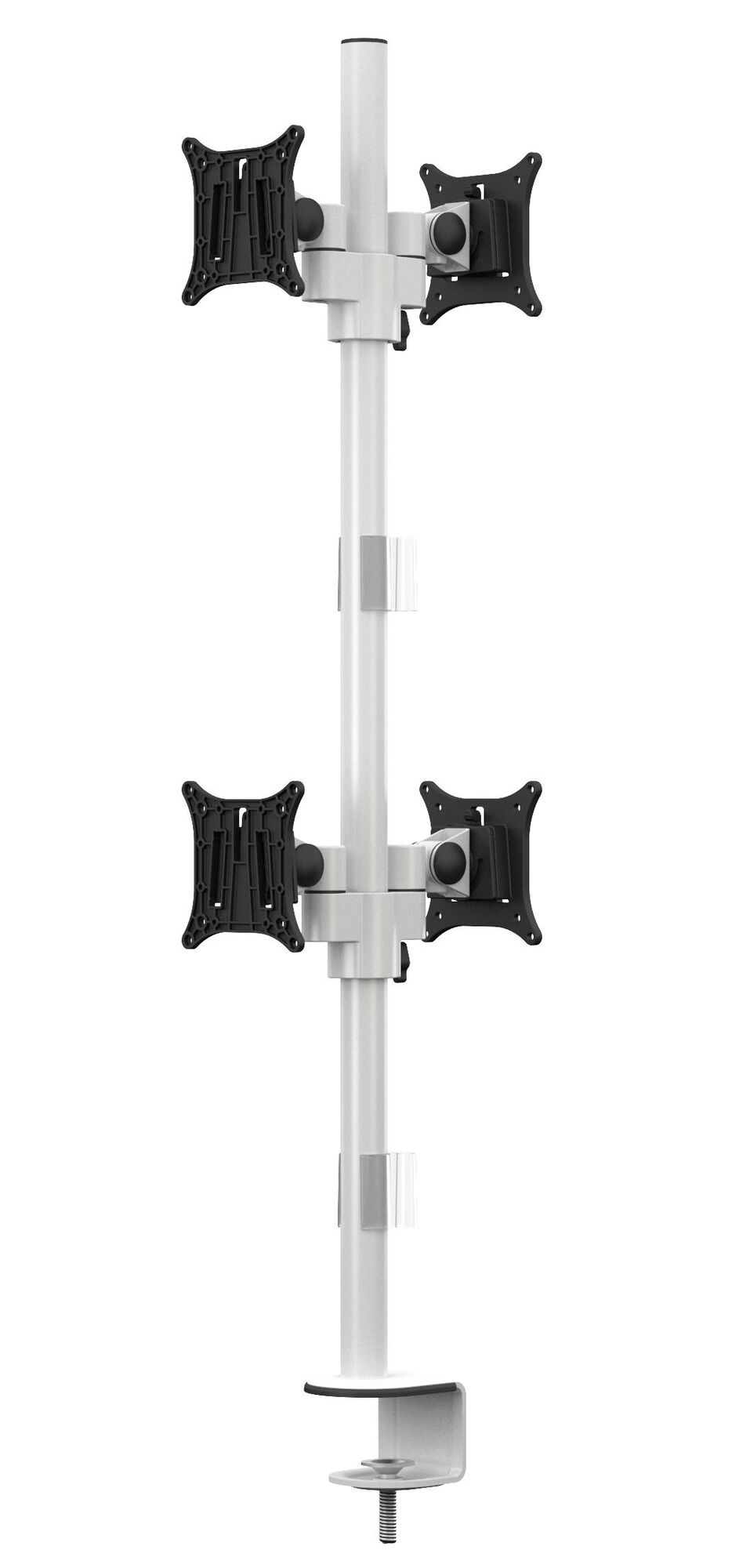 Monitorsteun - VESA Deskmount Officeline Quad B2B [wit]