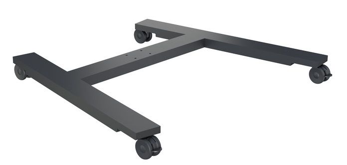 Public Display Stand Wheelbase HD [zwart]