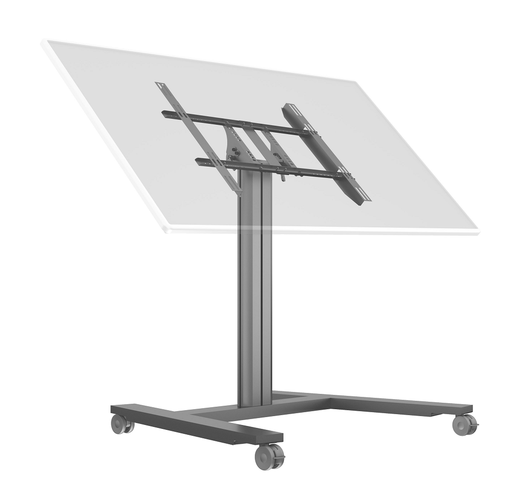 Public Display Stand 110 Tilt & Table [zwart]
