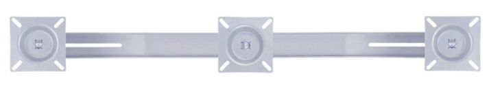 Public Display Stand Triple Screen Mount 10-24'' [zilver]