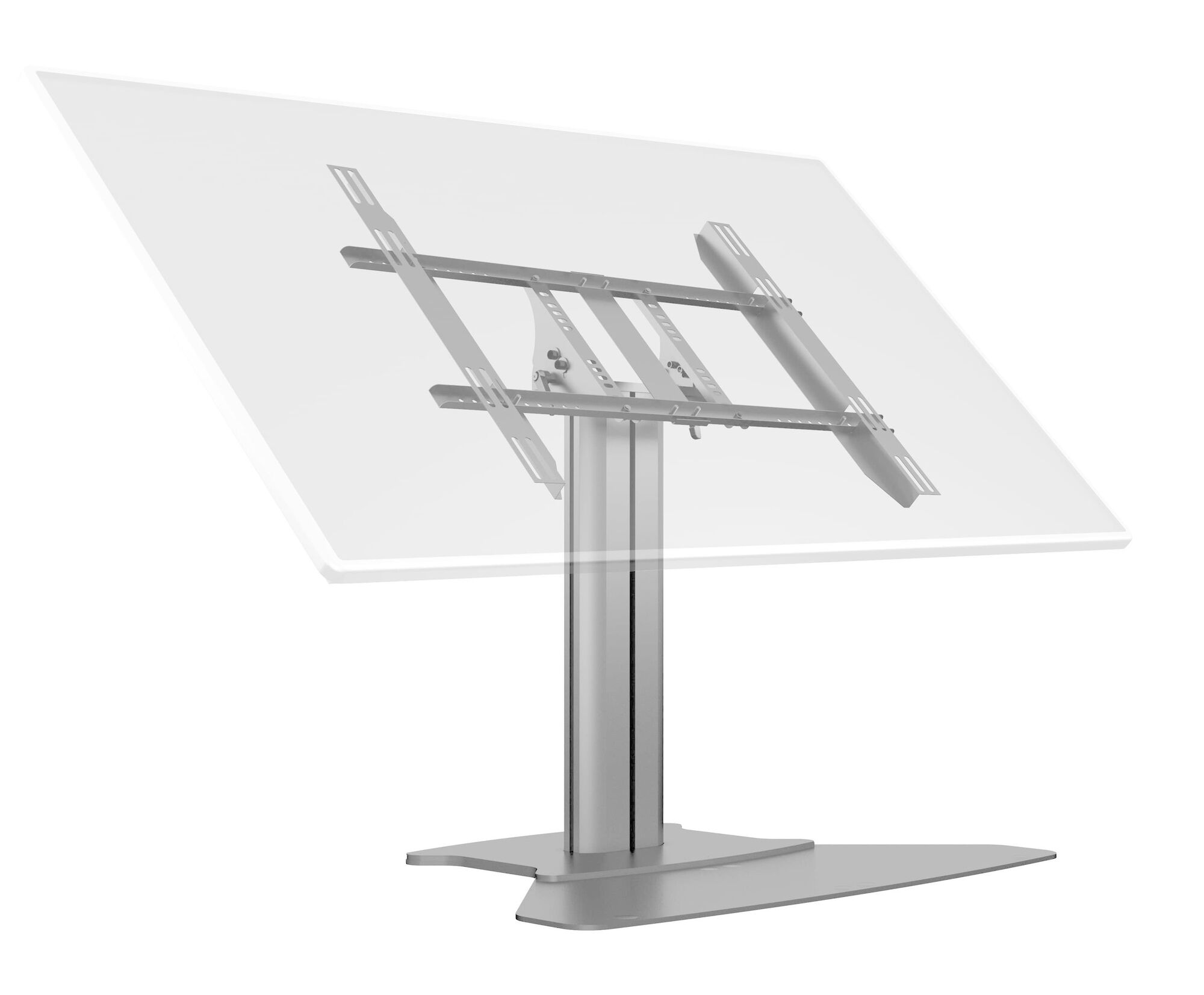 Public Display Stand 80 HD Floorbase Single -  32-55'' [zilver]