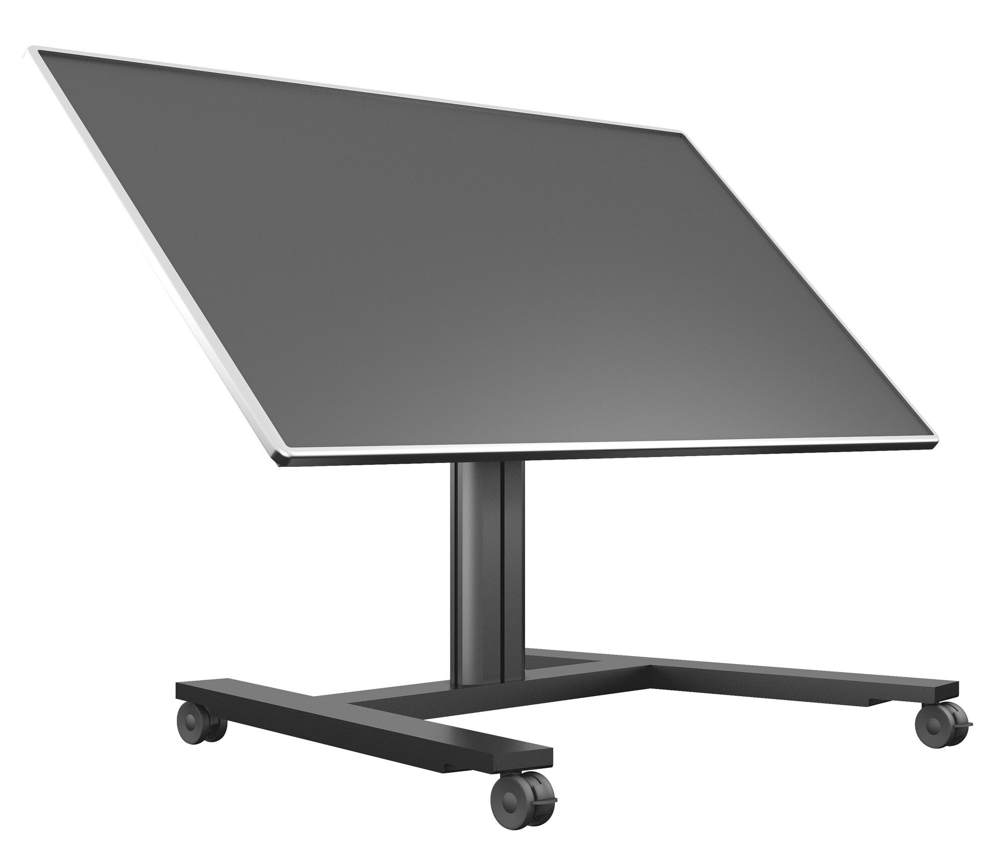 Public Display Stand 80 HD Wheelbase Single -  32-55'' [zwart]