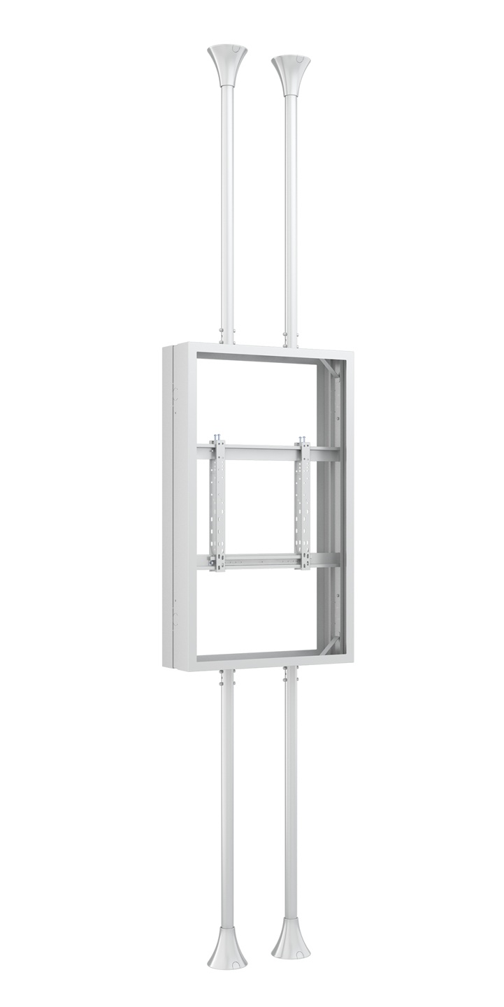 Pro Series - Enclosure 55'' Floor to Ceiling Mount High Brightness Medium [wit]
