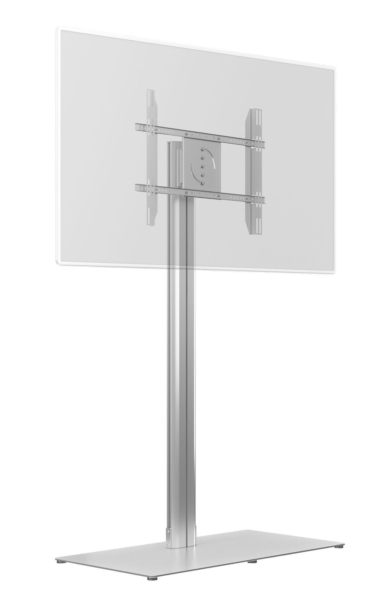 Public Display Stand 180 HD Single with Floorbase [zilver]