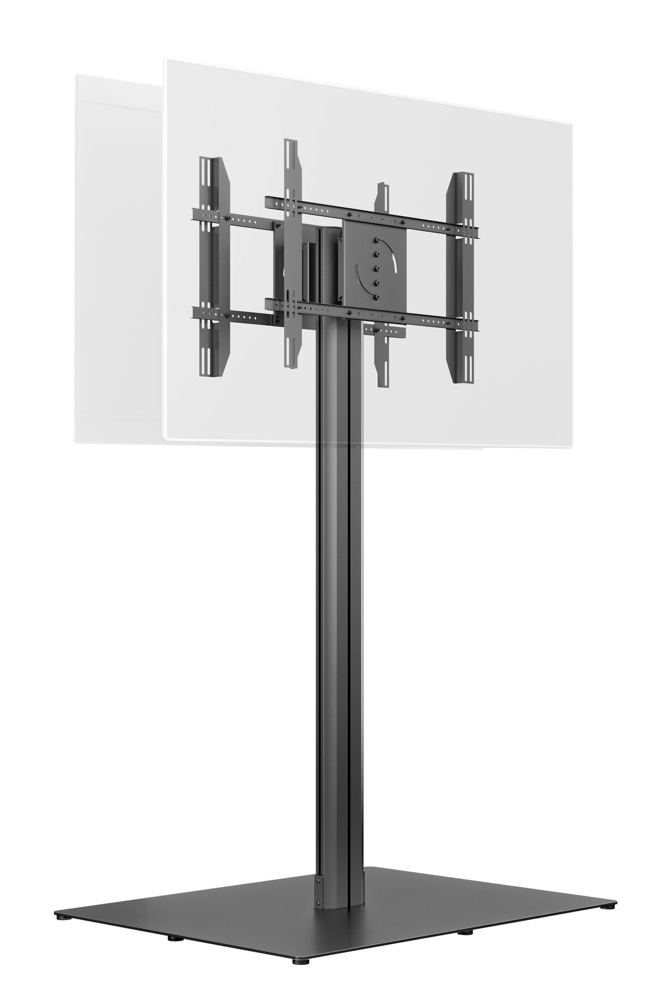 Public Display Stand 180 HD B2B with Floorbase [zwart]