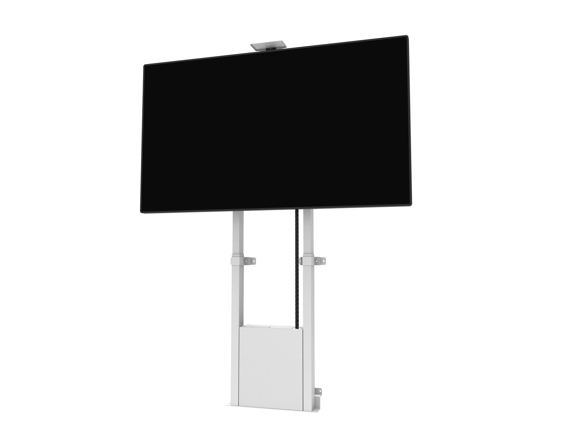 Motorized Wallstand & camera shelf 120kg [wit]