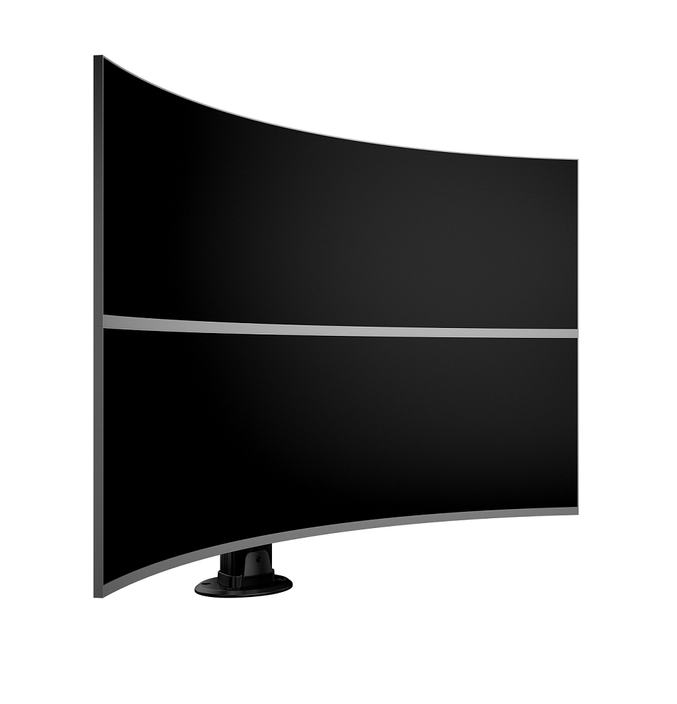 Monitorsteun - VESA Grommet Base HD Dual Vertical Widescreen 32-50''