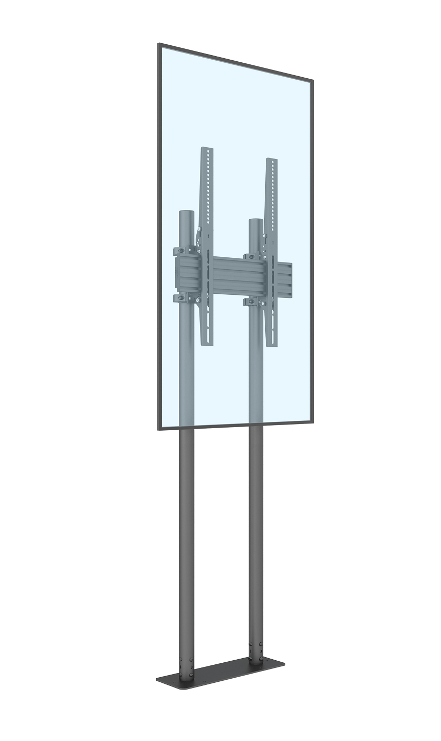 Pro Series - Dual Pole Floormount 65-90''