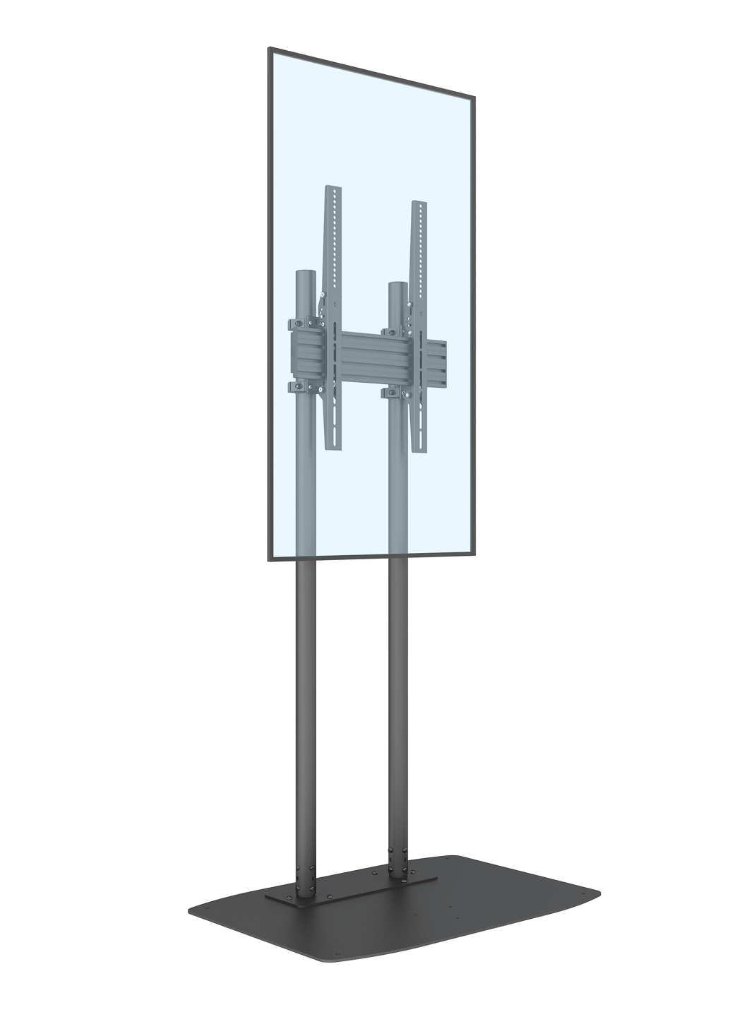 Pro Series - Dual Pole Floorbase 65-90''